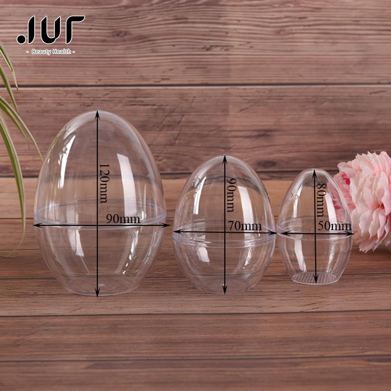 Bath Bomb Mold - 1Pc Plastic Clear Mould Reusable Eggs