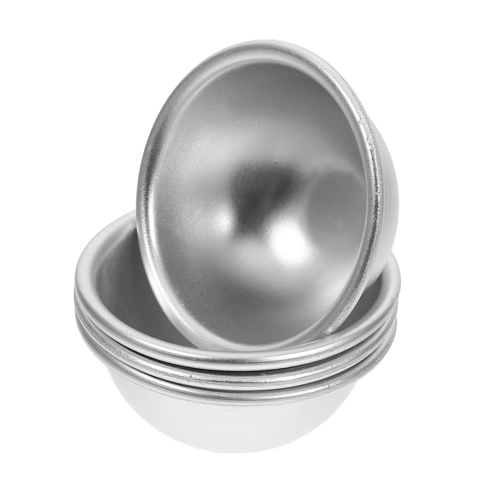 Bath Bomb Mold - 4Pcs Aluminum Hemisphere Bath Molds Half