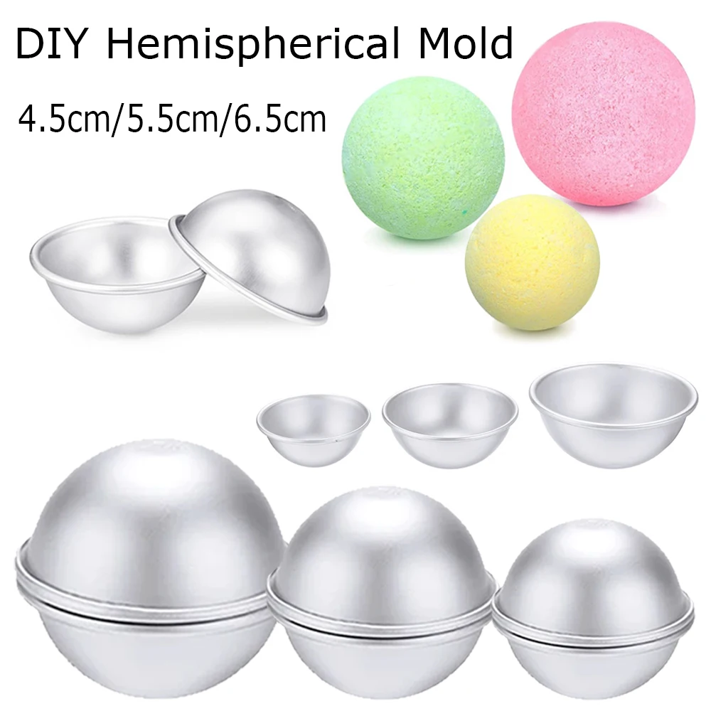 Bath Bomb Mold - 6-24Pcs Sphere Bath Bomb Molds, Round