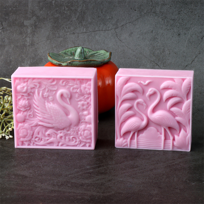 Bath Bomb Mold - 3D Square Animal Horsehead Elephant Silicone