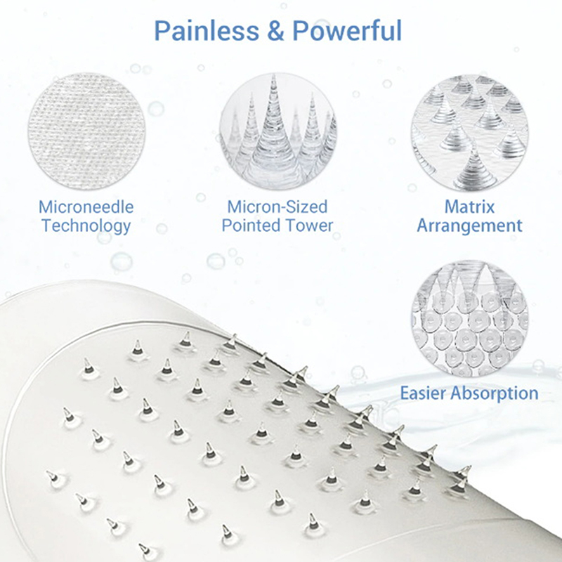 1Pair Acid Microneedle Eye Pat - Microneedle Patch Eye 评论和价格