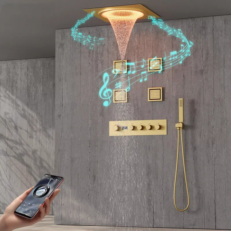 Smart LED Shower Set Bathroom  - Spa & Wellness Retreat 评论和价格