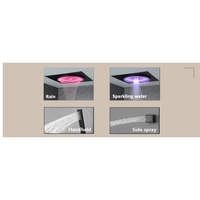 Smart LED Shower Set Bathroom  - Spa & Wellness Retreat 评论和价格