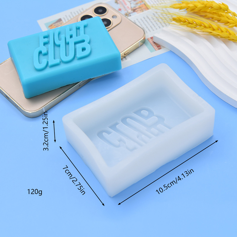 Fight Club Soap Silicone Mold  - Bath Bomb Mold 评论和价格
