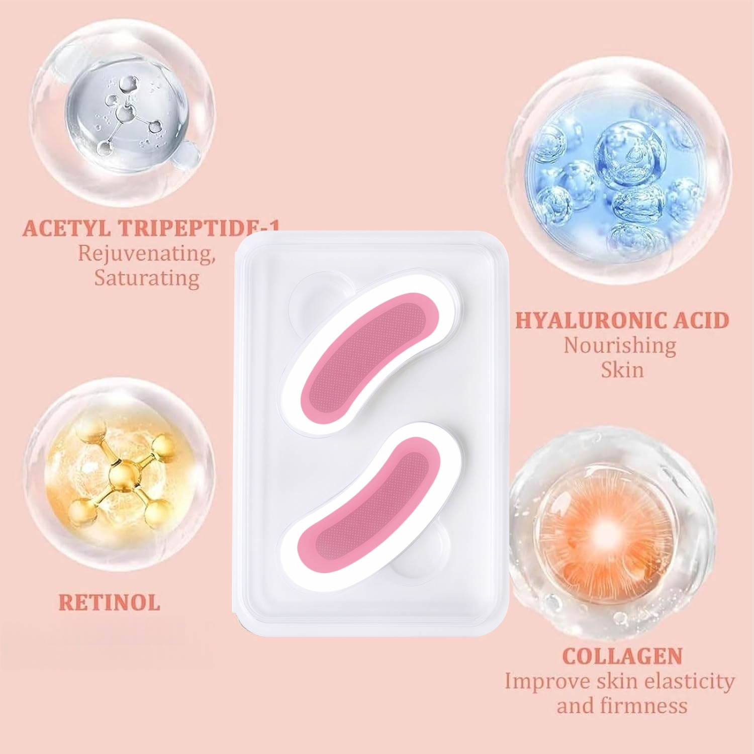 2PCS Retinol microneedle eye p - Microneedle Patch Eye 评论和价格