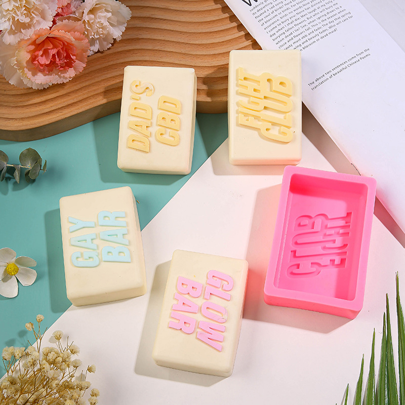 Fight Club Letters Soap Silico - Bath Bomb Mold 评论和价格