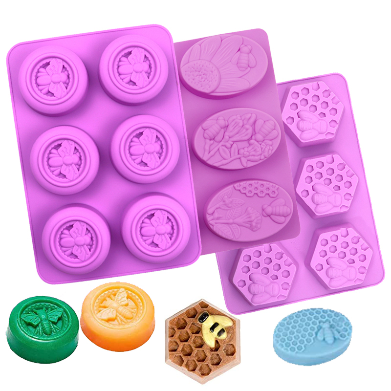 Honeycomb Soap Mold 3D Bumble  - Bath Bomb Mold 评论和价格