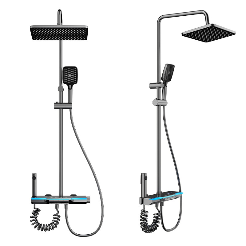 Grey Gun Shower Set Luxury Hot - Spa & Wellness Retreat 评论和价格