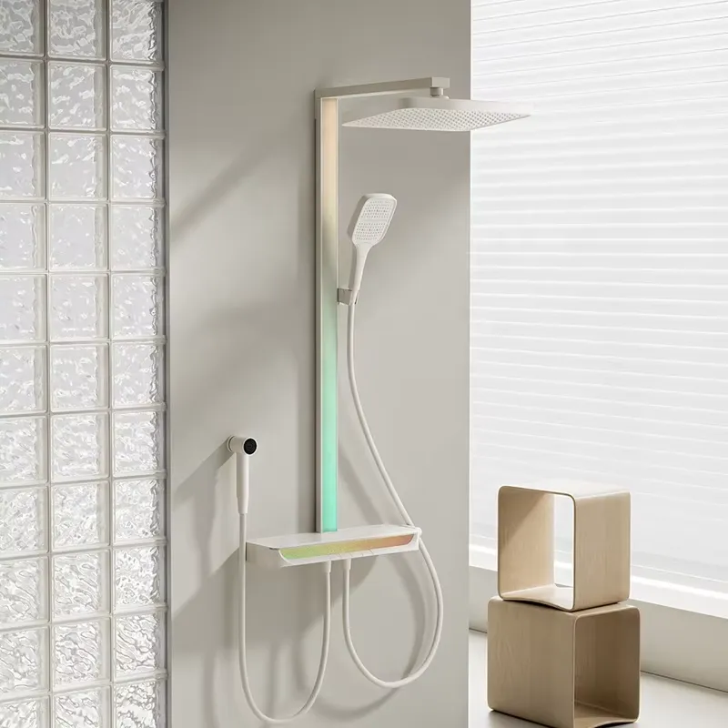 Brass Digital Waterfall Shower - Spa & Wellness Retreat 评论和价格