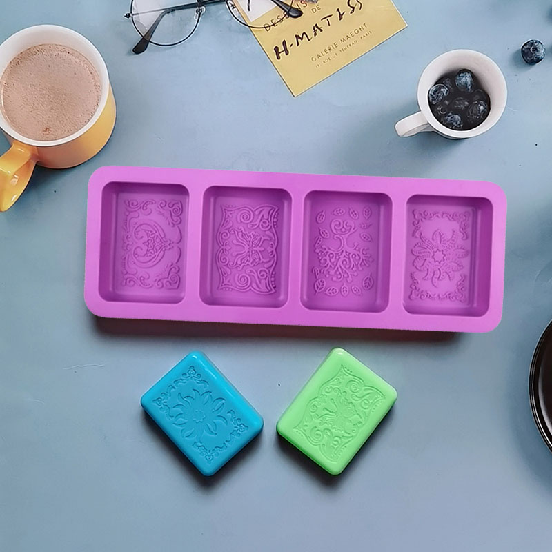 Flower Pattern Silicone Mold F - Bath Bomb Mold 评论和价格