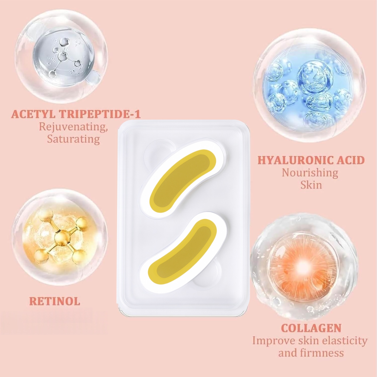 2PCS Retinol microneedle eye p - Microneedle Patch Eye 评论和价格