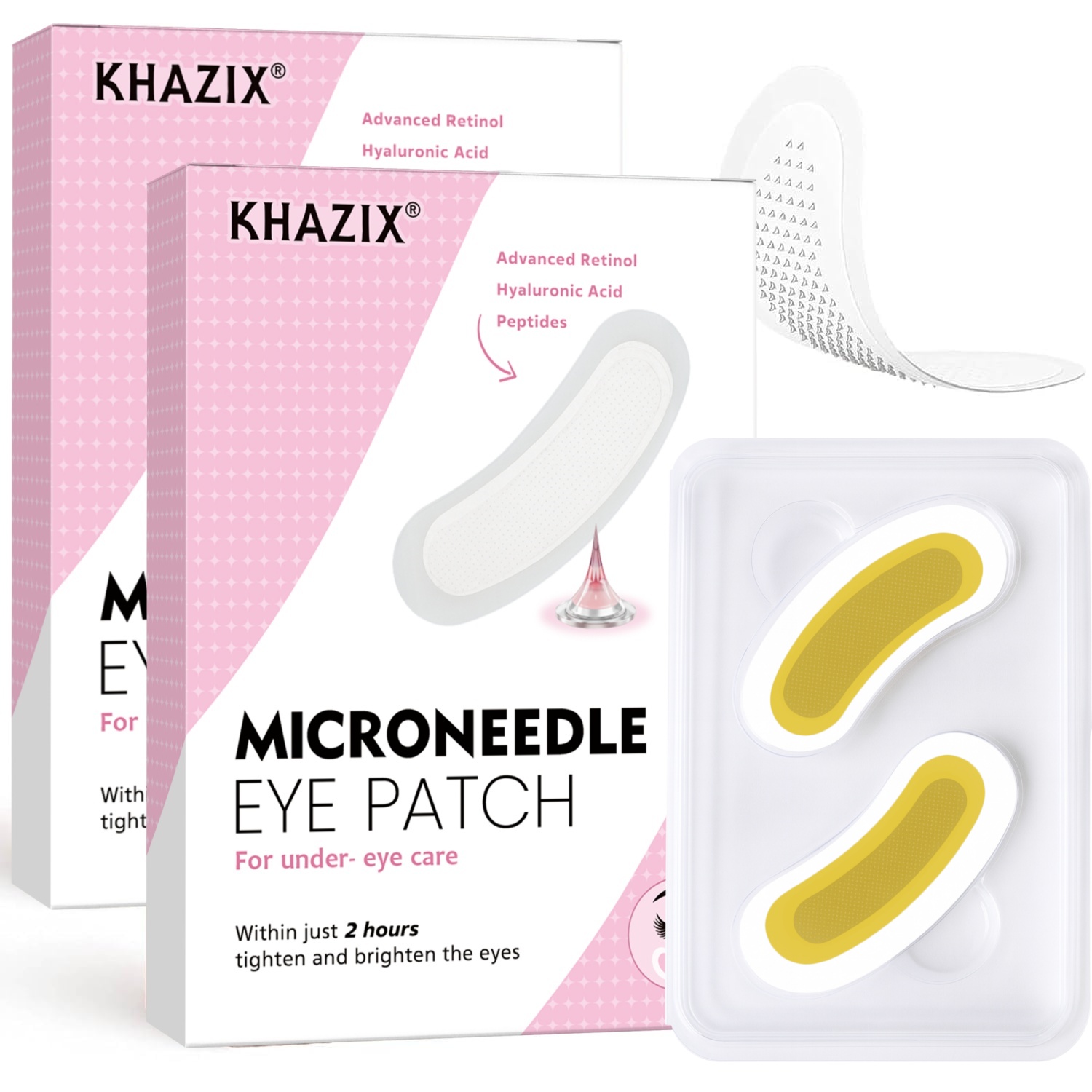 Retinol Microneedle Eye Patche - Microneedle Patch Eye 评论和价格