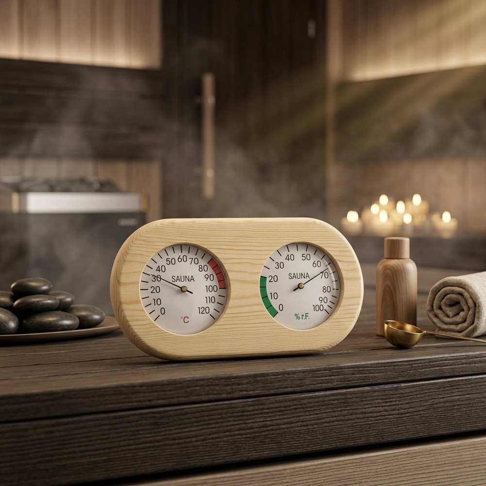 1Pc Dual Temperature Humidity  - Spa And Wellness Center 评论和价格