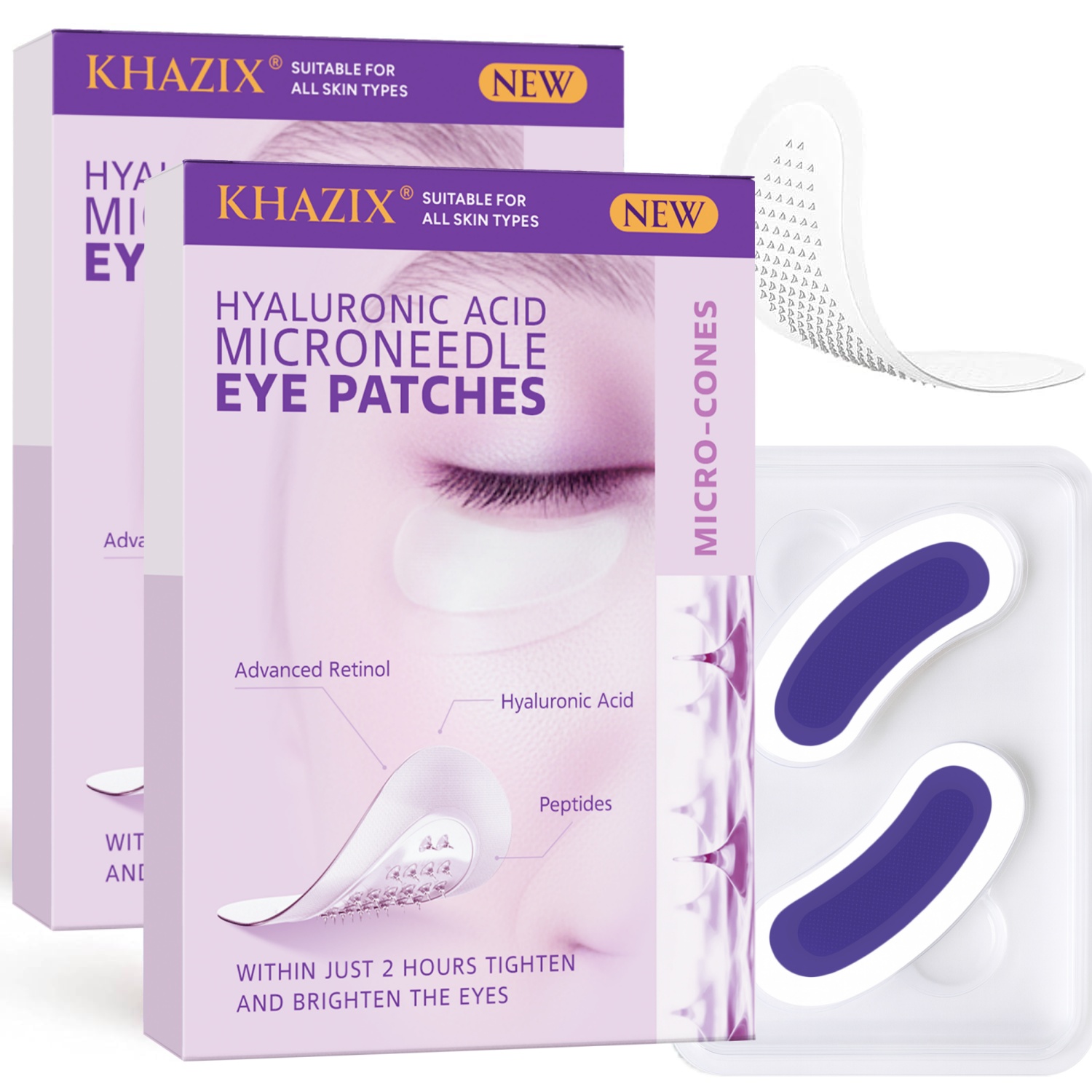 Retinol Microneedle Eye Patche - Microneedle Patch Eye 评论和价格