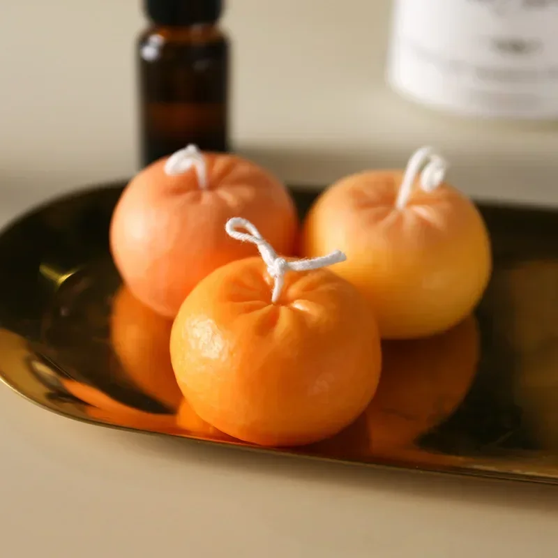 New 3D Orange Silicone Candle  - Bath Bomb Mold 评论和价格